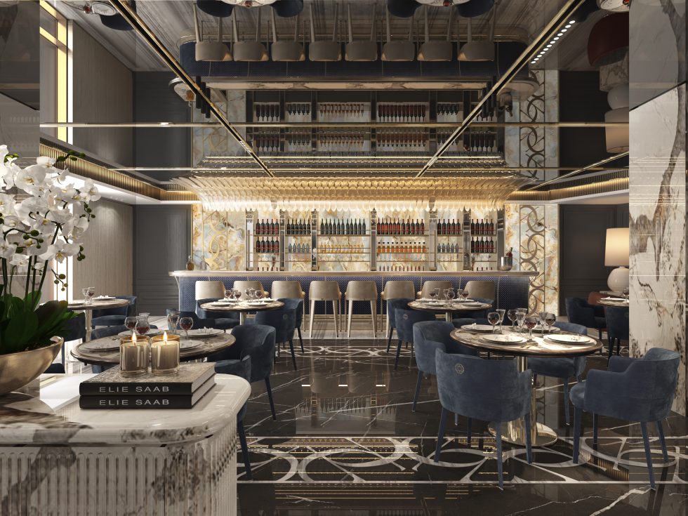 Restaurant - For those who appreciate the finer things in life, Elie Saab Towers offer exclusive dining facilities. Indulge in private dining experiences curated by renowned chefs, where each meal is a symphony of flavors and culinary artistry.