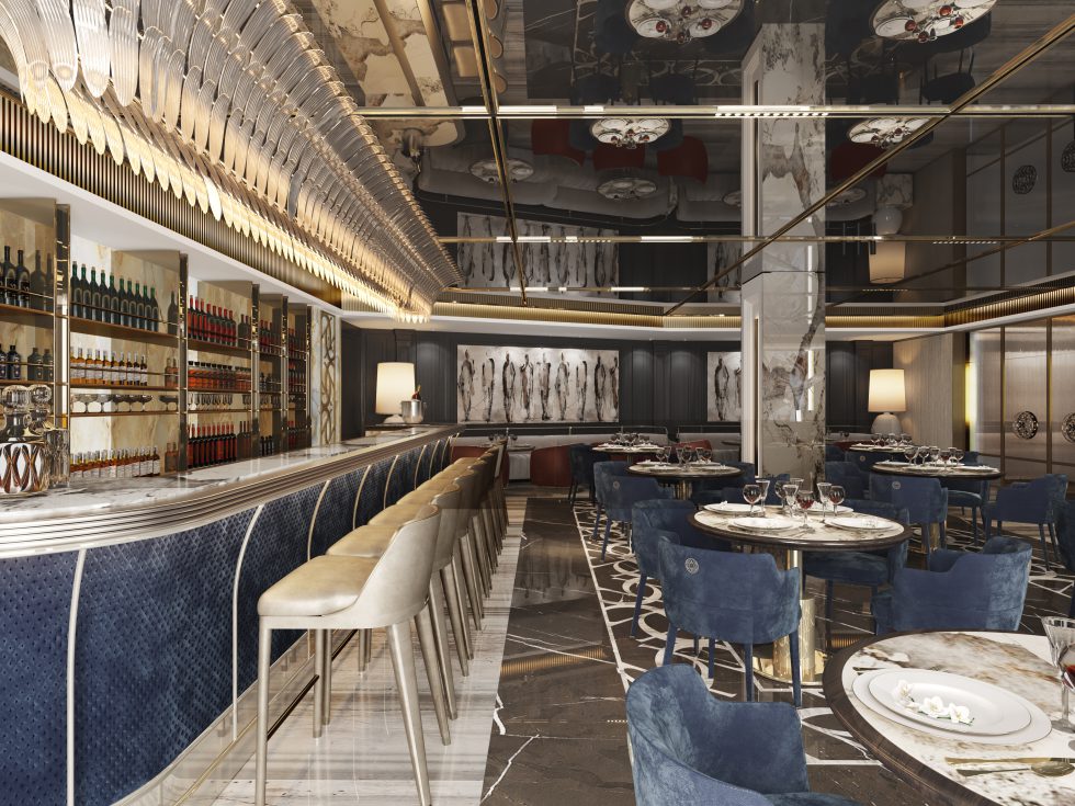 Restaurant - For those who appreciate the finer things in life, Elie Saab Towers offer exclusive dining facilities. Indulge in private dining experiences curated by renowned chefs, where each meal is a symphony of flavors and culinary artistry.