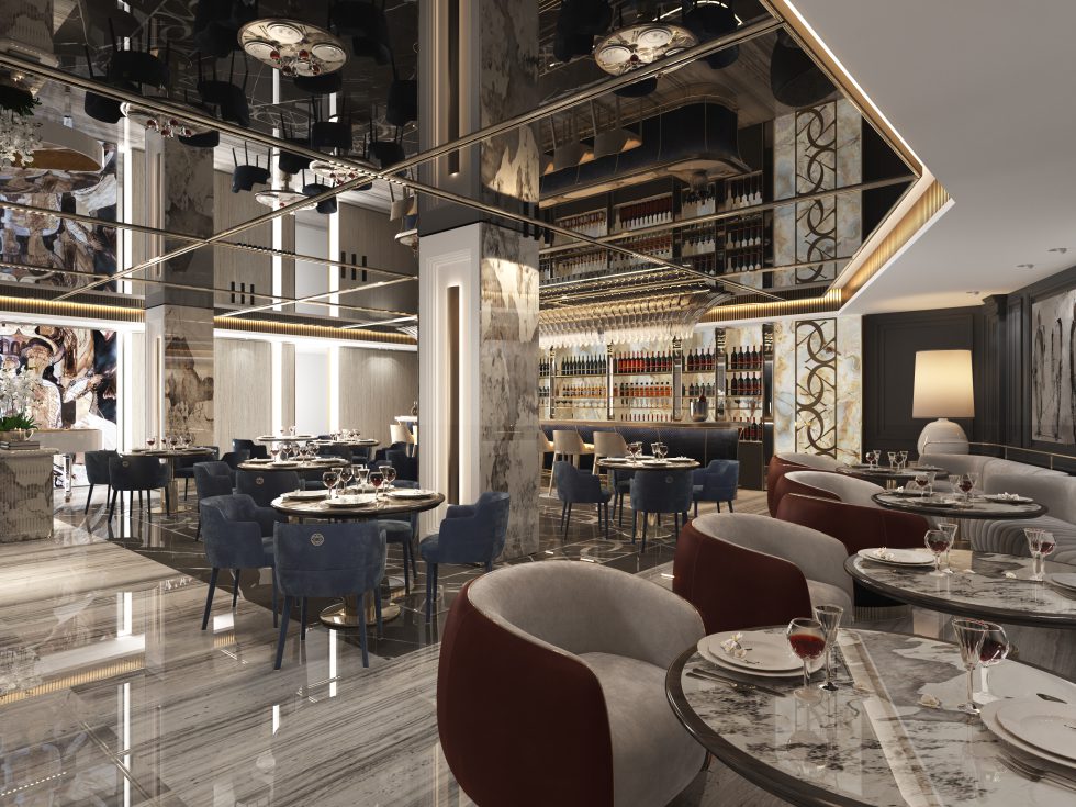 Restaurant - For those who appreciate the finer things in life, Elie Saab Towers offer exclusive dining facilities. Indulge in private dining experiences curated by renowned chefs, where each meal is a symphony of flavors and culinary artistry.
